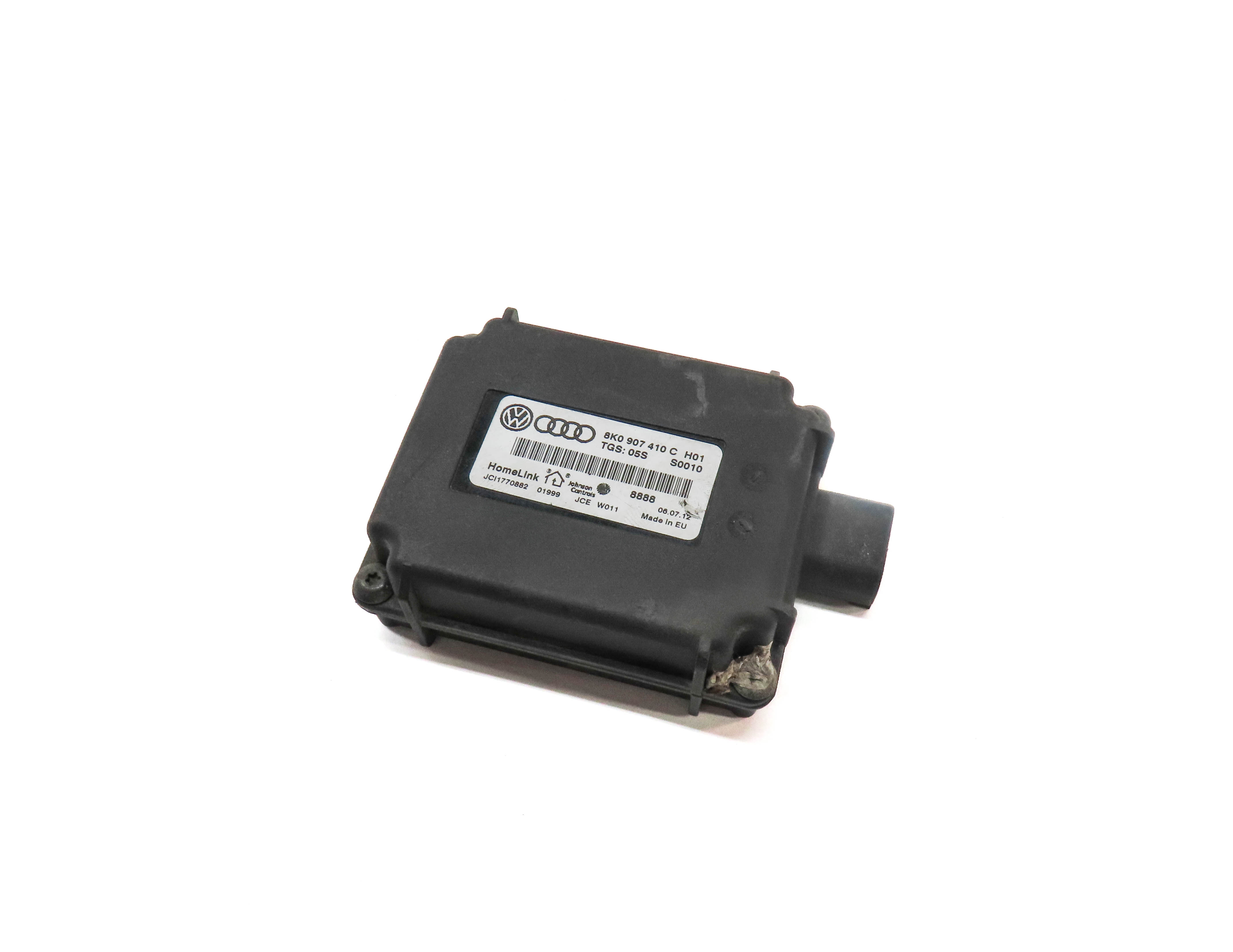 2008-2012 AUDI A4 S4 A5 Q5 Q7 (B8 8K 8T 8R 4L) HOMELINK GARAGE DOOR GATE MODULE — exact item pictured